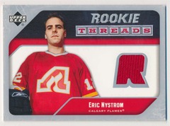 2005-06 Upper Deck Rookie Threads Eric Nystrom Jersey #RT-EN
